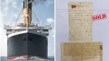 Titanic letter auctioned: Written before the sinking, it sold for nearly $400,000