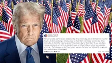 Trump announces plan to rename Veterans Day and V-E Day to celebrate U.S. military victories
