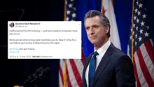 Governor Newsom proposes $7.5B federal film tax credit in response to Trump's foreign film tariffs