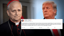 Pope Leo XIV: Trump congratulates Cardinal Robert Prevost as first American pope