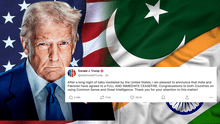 Trump announces India-Pakistan ceasefire agreement after U.S.-mediated talks