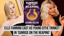 Elle Fanning cast as young Effie Trinket in ‘Hunger Games: Sunrise on the Reaping’