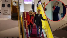 French President Emmanuel Macron got pushed in the face by wife Brigitte in viral moment