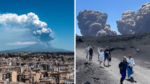 Watch Mount Etna eruption: Pyroclastic flows, ash clouds, and tourist evacuations in Sicily