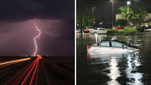 Storms and flooding in Texas and the Midwest: One dead and dozens rescued as weather alerts persist
