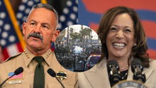 California sheriff calls Kamala Harris's comments against ICE during Los Angeles protests "disgraceful"