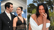 Dua Lipa confirms engagement to Callum Turner, shows off custom ring