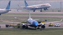 Plane makes emergency grass landing at Boston Logan Airport, no injuries