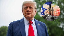 Trump says Israel-Iran peace deal is possible but 'sometimes they have to fight first'