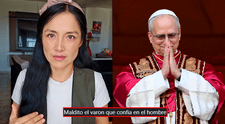 Katy Jara lanza polémico mensaje tras elección del papa León XIV: “Maldito el varón que confía en el hombre”