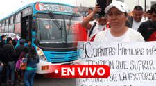 Paro a nivel nacional EN VIVO: transportistas marchan por la Panamericana Norte