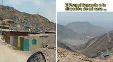 Repartidor estalla de ira al llegar a la cima de cerro en Lima para entregar pedido: “No trabajo más”