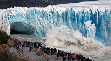 Glaciar en Argentina sufre retroceso "irreversible", habría perdido una superficie equivalente a 320 campos de fútbol