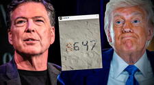 James Comey, exdirector del FBI, habría amenazado de muerte a Trump con misteriosa imagen en redes sociales