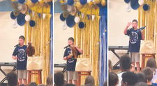 Niño sorprende en concurso de talentos al imitar el sonido de 50 aves: se ganó los aplausos de todos