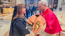 Cruz de Motupe que entregó Dina Boluarte al papa León XIV era un regalo de Lambayeque