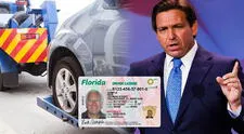 Enmienda de Ron DeSantis a vigente ley en Florida ordena suspender las licencias e incautar vehículos a conductores