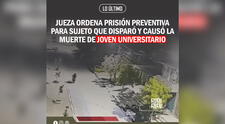 Jueza ordena prisión preventiva para sujeto que disparó y causó la muerte de joven universitario