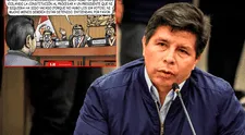 “No hubo 104 votos”: Carlincatura retrata cuestionamientos al juicio oral contra Pedro Castillo tras rechazo de recusación