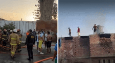 Dos internos mueren en incendio en centro de rehabilitación en Pisco: otros escaparon por los techos