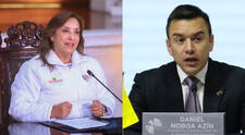 Dina Boluarte pide permiso para viajar al Ecuador y asistir a la toma de mando de Daniel Noboa