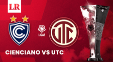 ¿A qué hora juega Cienciano vs UTC EN VIVO ONLINE por la fecha 14 del Torneo Apertura en la Liga 1?