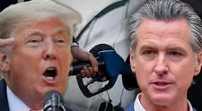 Duro golpe de Trump a California: presidente bloquea ley ambientalista que prohíbe los carros de gasolina en el estado