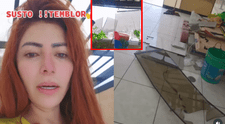 Milena Zárate rompe en llanto al ver los daños en su casa tras potente sismo de 6,1 en Lima: “Empezamos a gritar”