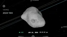 El temido asteroide, 'asesino de ciudades', que podría impactar la Tierra, aumenta las probabilidades de chocar con la Luna en 2032