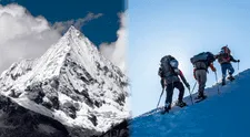 Imágenes de cómo fueron hallados los montañistas desaparecidos en el nevado Artesonraju en Áncash