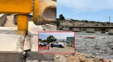 Limitan tránsito en puente que conecta distritos de Pativilca y Barranca: vía estaría en riesgo de colapso