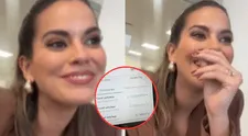 Valeria Piazza mostró cómo el ganador de los S/17 millones de La Tinka recibió su premio y quedó sorprendida: "Yo realmente festejo"