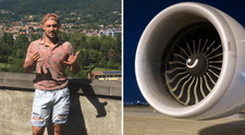 Identifican a hombre que murió tras tirarse a un avión que estaba por despegar: "Corrió a la turbina y fue succionado de golpe"