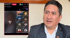 Vladimir Cerrón se burla de la justicia: sigue prófugo, pero transmite por TikTok