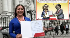 Carlincatura expone la doble moral del Congreso: reconocen a Dayanita, pero discriminan a personas trans en baños