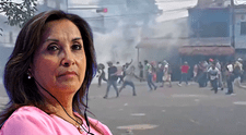 Enfrentamientos entre ciudadanos y PNP por llegada de Dina Boluarte: reportan dos heridos por balas de perdigones
