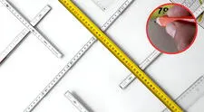 ¿Cuál es la fórmula matemática para hallar cuántos centímetros y metros hay en una pulgada?