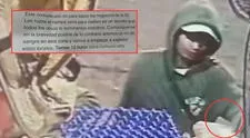 Cámaras captan a presunto miembro de los Injertos del Norte dejando mensaje extorsivo en mercado de autopartes 'La 50': "Haremos un río de sangre"