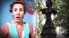 Exigen en redes sociales el retiro de la estatua en honor a 'Doña Florinda' de su pueblo natal en México: "Vamos a quitar la escultura de la vergüenza”