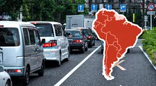 Los dos únicos países de Sudamérica que conduce por la izquierda y no se habla español