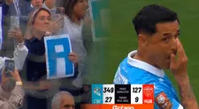 Esposa de Yoshimar Yotún se quebró tras su regreso al fútbol después de 15 meses: jugador no pudo contener las lágrimas