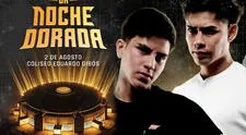 La Noche Dorada en Teleticket: ¿cuánto cuestan las entradas para el evento de box con streamers?