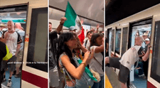 Italiano furioso agrede a turistas mexicanos y ellos responden cantándole canción de John Lennon