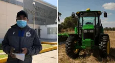 Padre de familia termina con pierna amputada tras ser arrastrado por tractor en fundo de Ica