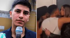 Viralizan sorpresivas imágenes de Cristorata en actitudes cariñosas con cantante uruguaya tras su derrota en 'La noche dorada'
