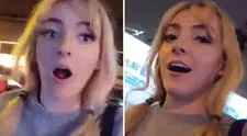 Streamer americana Sylvee graba accidente en vivo mientras caminaba por calles de Lima: “What the f...”