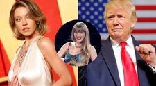 Trump afirma que Sydney Sweeney es republicana y lo celebra atacando a Taylor Swift: ''Ser 'progre' es para perdedores''