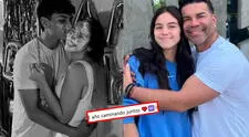 Gaela, hija de 'Tomate' Barraza, grita su amor por su novio futbolista y celebran su primer aniversario: "Caminando juntos"
