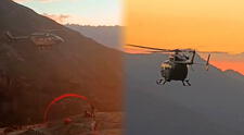 Montañista finlandés sufre descompensación en cordillera de Caraz: fue rescatado en helicóptero