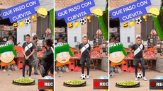 Captan al 'doble' de Cueva vendiendo limones en el mercado: “Ahora ya sabemos por qué no juega”